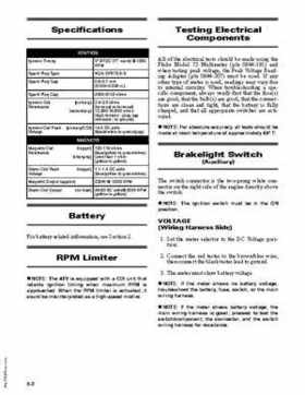 2006 Arctic Cat DVX Utility 250 Service Manual, Page 88