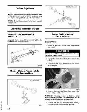 2006 Arctic Cat DVX Utility 250 Service Manual, Page 100