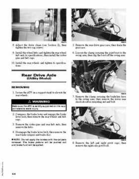 2006 Arctic Cat DVX Utility 250 Service Manual, Page 104