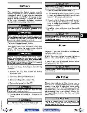 2006 Arctic Cat Y-6/Y-12 50cc and 90cc Service Manual, Page 8