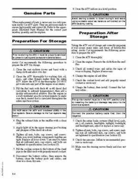2007 Arctic Cat 700 Diesel ATV Service Manual, Page 5