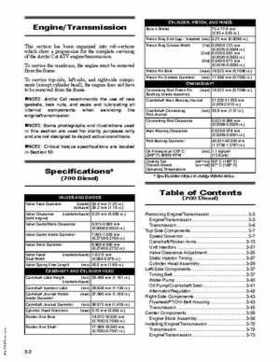 2007 Arctic Cat 700 Diesel ATV Service Manual, Page 24