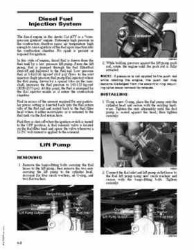 2007 Arctic Cat 700 Diesel ATV Service Manual, Page 104