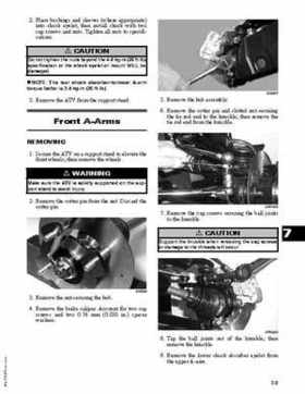 2007 Arctic Cat ATVs 400/500/650/700 Service Manual, Page 420