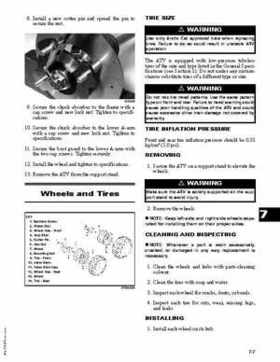 2007 Arctic Cat ATVs 400/500/650/700 Service Manual, Page 424
