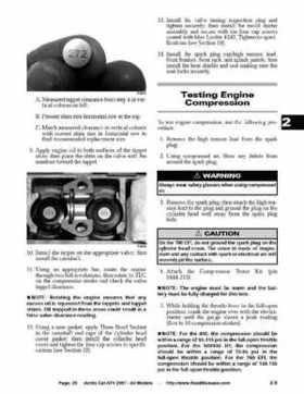 2007 Arctic Cat ATVs factory service and repair manual, Page 20