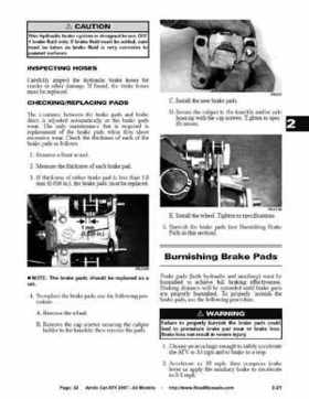 2007 Arctic Cat ATVs factory service and repair manual, Page 32