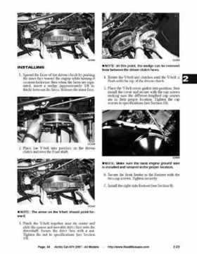 2007 Arctic Cat ATVs factory service and repair manual, Page 34