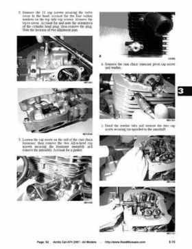 2007 Arctic Cat ATVs factory service and repair manual, Page 52
