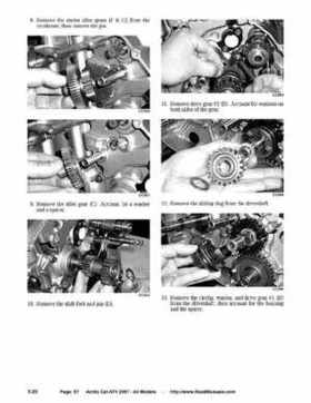 2007 Arctic Cat ATVs factory service and repair manual, Page 57