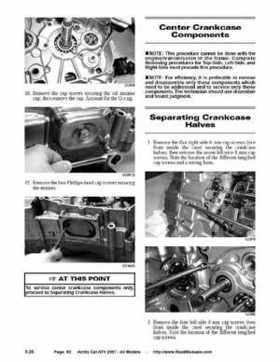 2007 Arctic Cat ATVs factory service and repair manual, Page 63