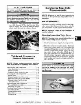 2007 Arctic Cat ATVs factory service and repair manual, Page 66
