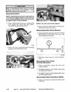2007 Arctic Cat ATVs factory service and repair manual, Page 67