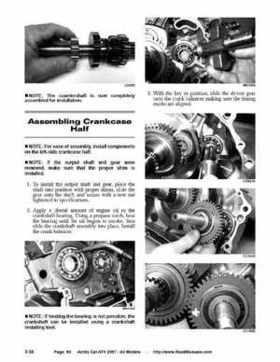 2007 Arctic Cat ATVs factory service and repair manual, Page 93