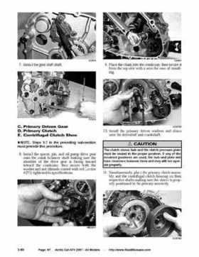 2007 Arctic Cat ATVs factory service and repair manual, Page 97