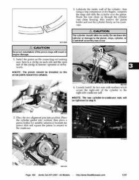 2007 Arctic Cat ATVs factory service and repair manual, Page 104