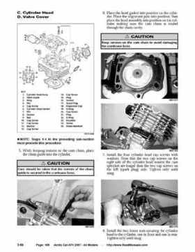 2007 Arctic Cat ATVs factory service and repair manual, Page 105