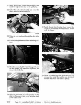 2007 Arctic Cat ATVs factory service and repair manual, Page 111