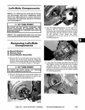 2007 Arctic Cat ATVs factory service and repair manual, Page 120