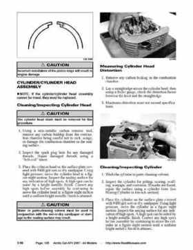 2007 Arctic Cat ATVs factory service and repair manual, Page 135