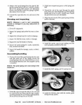 2007 Arctic Cat ATVs factory service and repair manual, Page 140