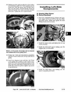 2007 Arctic Cat ATVs factory service and repair manual, Page 156