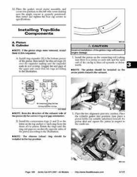2007 Arctic Cat ATVs factory service and repair manual, Page 158