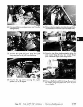 2007 Arctic Cat ATVs factory service and repair manual, Page 170
