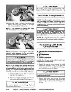 2007 Arctic Cat ATVs factory service and repair manual, Page 175