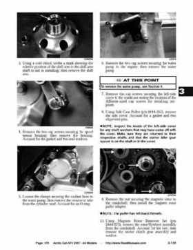 2007 Arctic Cat ATVs factory service and repair manual, Page 176