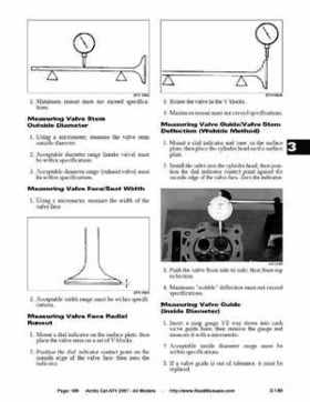 2007 Arctic Cat ATVs factory service and repair manual, Page 186