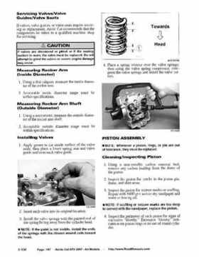 2007 Arctic Cat ATVs factory service and repair manual, Page 187