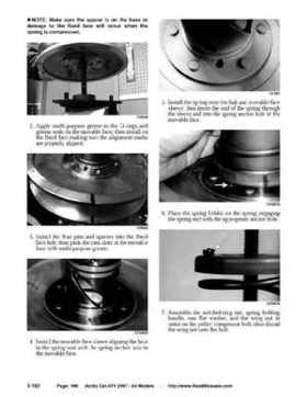 2007 Arctic Cat ATVs factory service and repair manual, Page 199