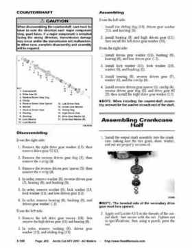 2007 Arctic Cat ATVs factory service and repair manual, Page 203