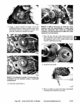 2007 Arctic Cat ATVs factory service and repair manual, Page 204