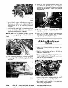 2007 Arctic Cat ATVs factory service and repair manual, Page 205