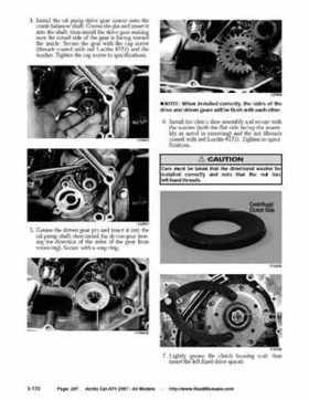 2007 Arctic Cat ATVs factory service and repair manual, Page 207
