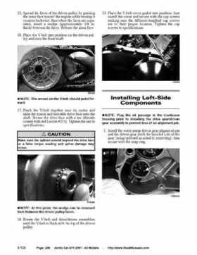2007 Arctic Cat ATVs factory service and repair manual, Page 209