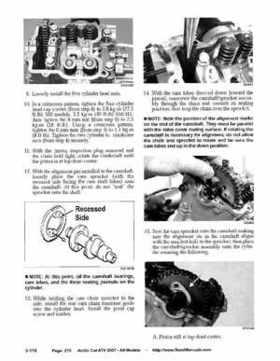 2007 Arctic Cat ATVs factory service and repair manual, Page 215