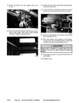 2007 Arctic Cat ATVs factory service and repair manual, Page 221