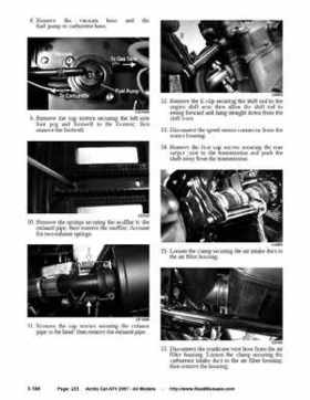 2007 Arctic Cat ATVs factory service and repair manual, Page 223