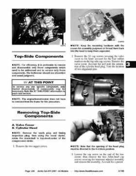 2007 Arctic Cat ATVs factory service and repair manual, Page 226