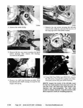 2007 Arctic Cat ATVs factory service and repair manual, Page 231