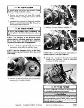 2007 Arctic Cat ATVs factory service and repair manual, Page 242