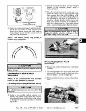 2007 Arctic Cat ATVs factory service and repair manual, Page 248