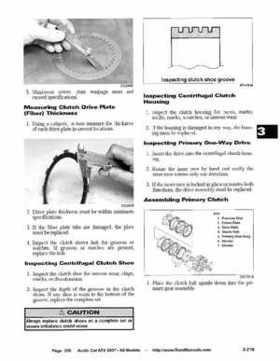 2007 Arctic Cat ATVs factory service and repair manual, Page 256