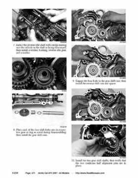 2007 Arctic Cat ATVs factory service and repair manual, Page 271