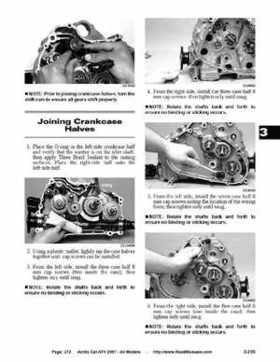 2007 Arctic Cat ATVs factory service and repair manual, Page 272
