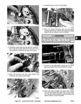 2007 Arctic Cat ATVs factory service and repair manual, Page 278