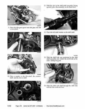 2007 Arctic Cat ATVs factory service and repair manual, Page 279